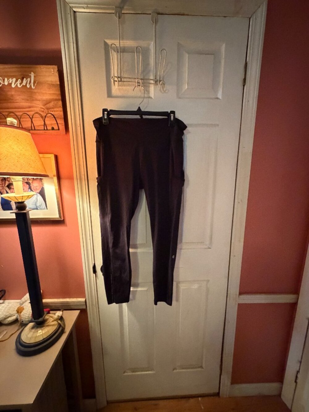 Lululemon Fast & Free 7/8 Tight II 25" Nulux Black - Size 12